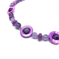 Collana Heteriah Donna in Argento Ametista CL-HETERIAH-01 - CL-HETERIAH-01